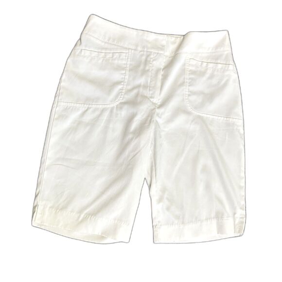 Tail Activewear Chalk White Classic High Rise Golf Shorts Size 4 - Picture 2 of 13